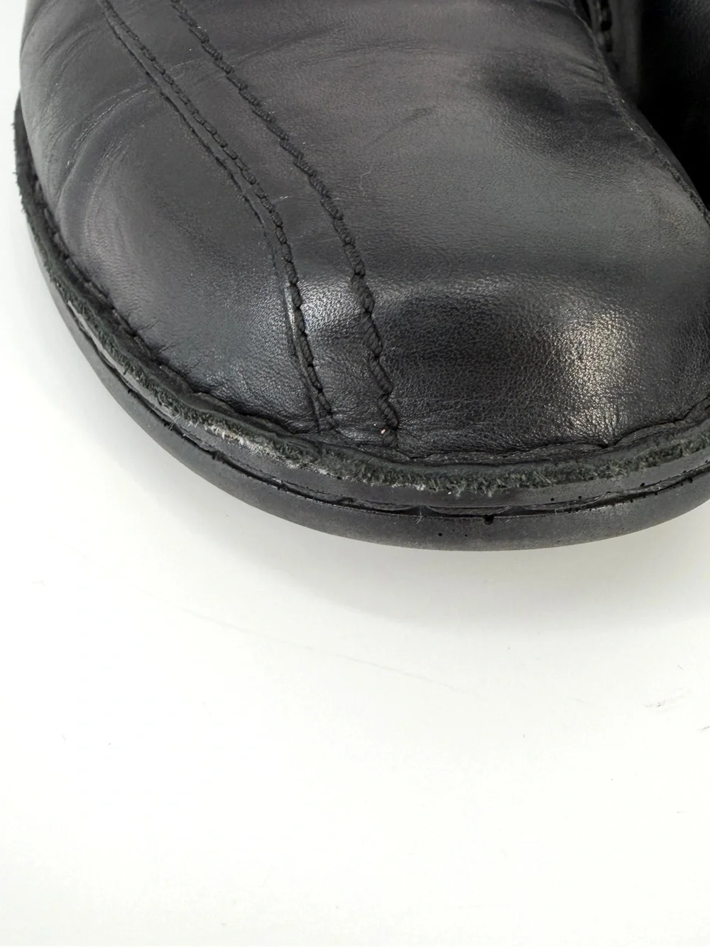 Clarks Escalade Step Leather Comfort Loafers 13 Airline Crew Business Casual